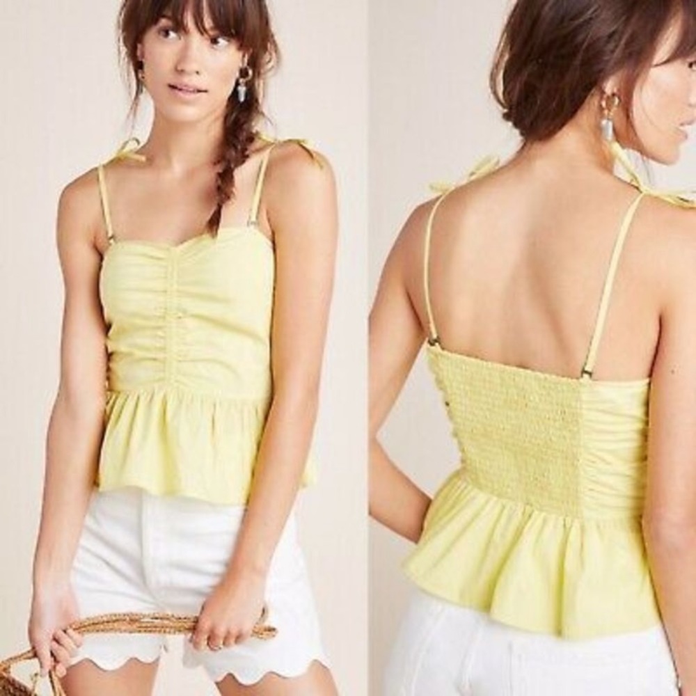 Maeve Stephanie Peplum Tank